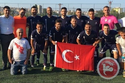 فريق ابناء القدس يتعادل مع فريق لاديكس التركي