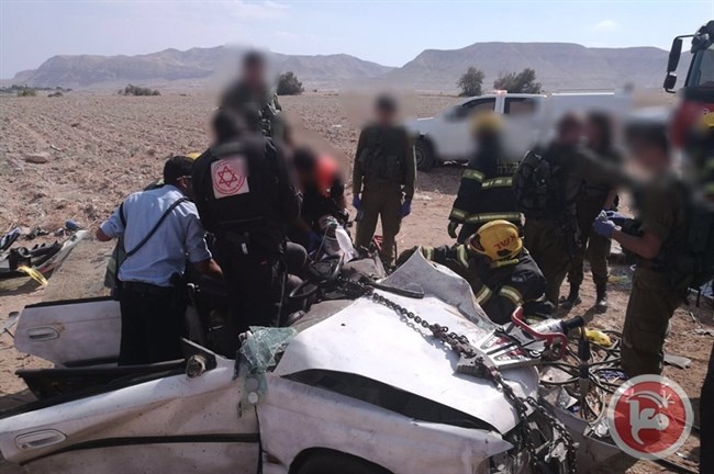 7 إصابات في حادث سير على طريق البحر الميت