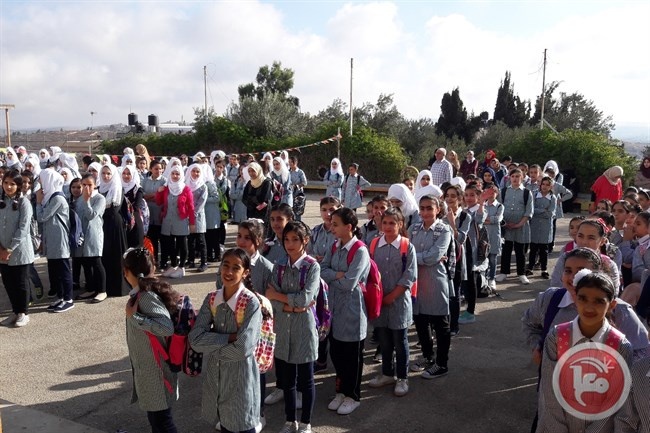 التربية: استمرار الغضب في عموم مدارس فلسطين غدا