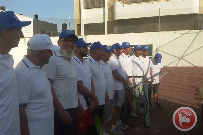 انطلاق منافسات بطولة كرة المضرب بغزة