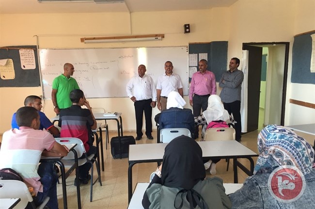 النائب ابو عرار يفتتح السنة الدراسية في مدرسة عهد الأهلية للعلوم