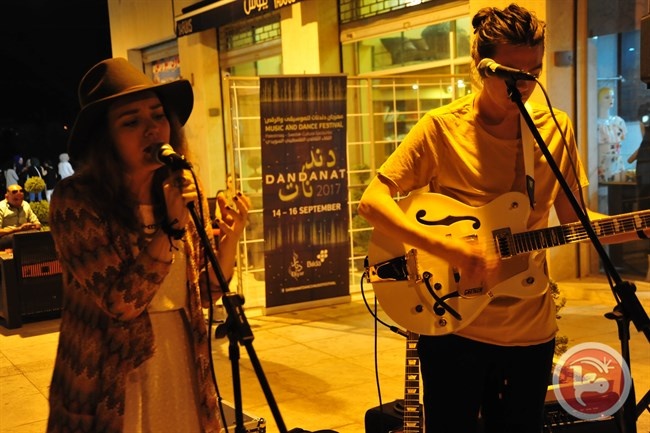 انطلاق فعاليات مهرجان دندنات للموسيقى والرقص في مدينة بيت لحم