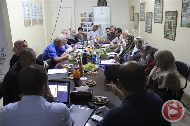 العمل الزراعي يواصل اجتماعاته لإطلاق حركة الفلاحين الفلسطينيين
