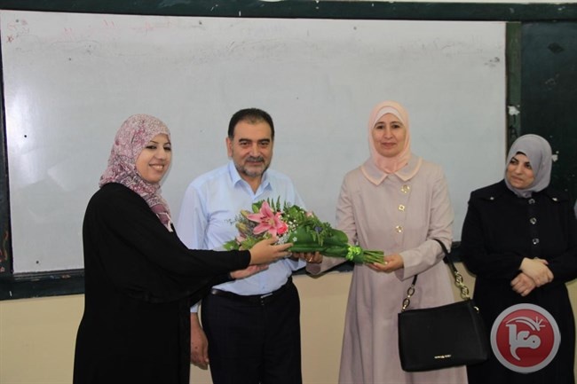 تربية قلقيلية ورؤساء البلديات يكرمون المعلمين الفائزين ب&quot;الانجاز&quot;