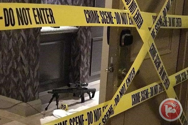 صور مثيرة من داخل الغرفة التي انطلق منها الرصاص في لاس فيغاس