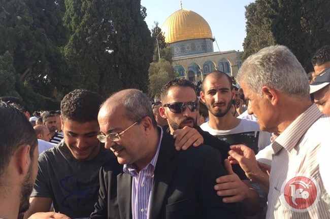 أردان يُقدّم شكوى ضد الطيبي لدخوله المسجد الاقصى