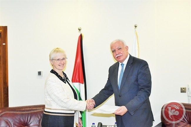 القنصل البلجيكي تؤكد رفض بلادها للاستيطان ودعمها لفلسطين
