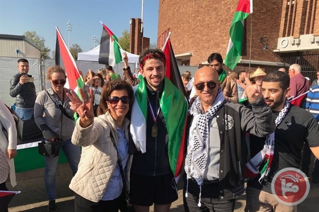 فلسطين تشارك في ماراثون أمستردام الدولي