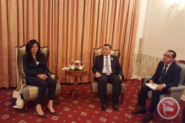 وزيرة الاقتصاد تبحث مع نظيرها الطاجاكستاني إمكانية توقيع اتفاقية تعاون