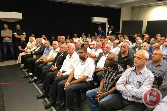 عقد راية الصلح بين عائلة ماضي وعائلات حلو ومفتاح وجمل وعبد القادر