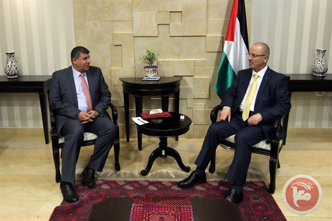 الحمد الله يستقبل وفدا برلمانيا اردنيا ويطلعه على مستجدات المصالحة