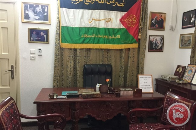 &lt;div&gt;صورة وتعليق: &lt;/div&gt;مكتب الرئيس الراحل ياسر عرفات في قطاع غزة