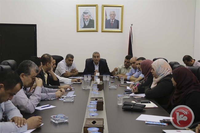 محافظ قلقيلية يترأس اجتماع مجلس الأشخاص ذوي الإعاقة