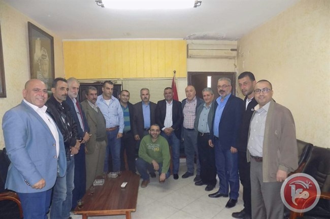 فصائل العمل الوطني في نابلس تزور جهاز المخابرات العامة