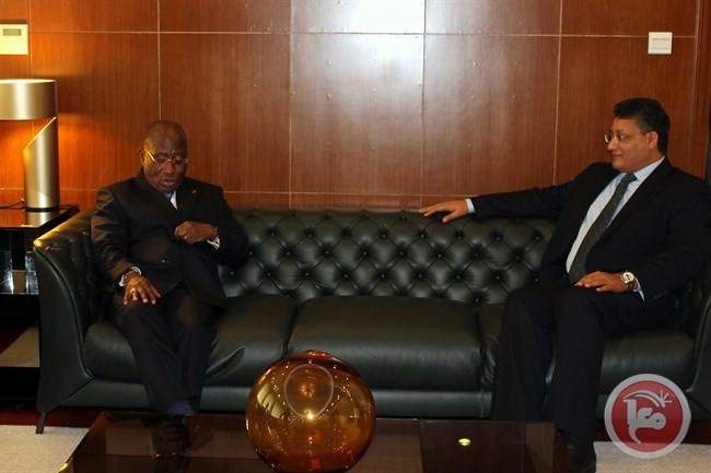 سفارة فلسطين لدى ساحل العاج تؤكد ضرورة تطوير العلاقات والتعاون