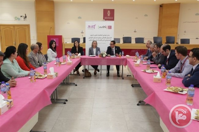 بنك فلسطين يوقع اتفاقية مع صندوق مشاريع المرأة العربية