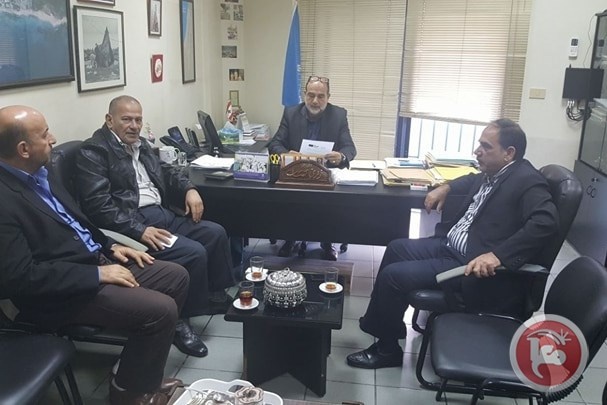 جبهة التحرير الفلسطينية تلتقي مدير الأونروا في منطقة صور