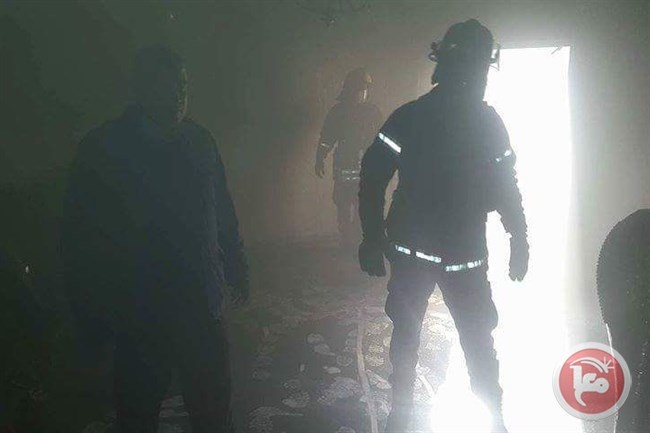 إصابتان جراء حريق بمنزل في بيت لحم