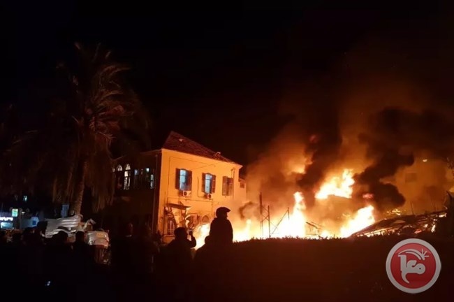 مصرع 3 وإصابة 5 في انفجار بناية بيافا