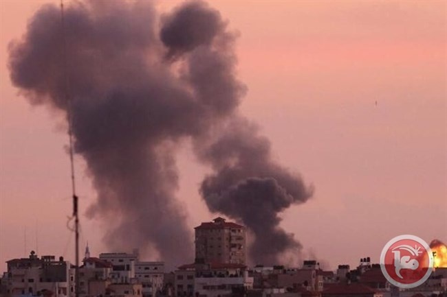 &lt;div&gt;صورة وتعليق: &lt;/div&gt;توتر شديد على حدود غزة وقصف جوي ومدفعي