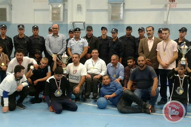 افتتاح منافسات بطولة فلسطين الأولى بكرة الهدف في اريحا