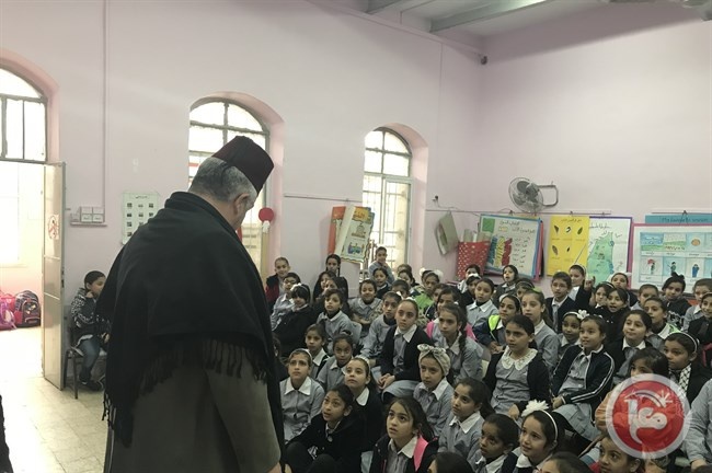&quot;الثقافة&quot; تحيي يوم الطفل في مدرسة الاسراء بقلقيلية