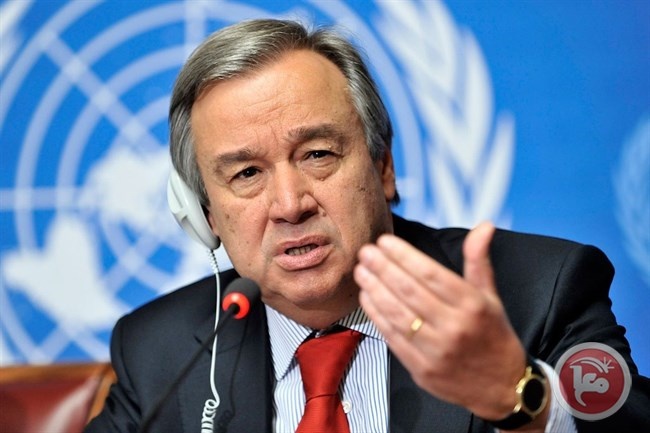 Guterres warns: The Middle East is a powder keg about to explode