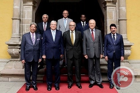 وزير الخارجية البيروفي يجتمع مع سفراء عرب لاجل القدس
