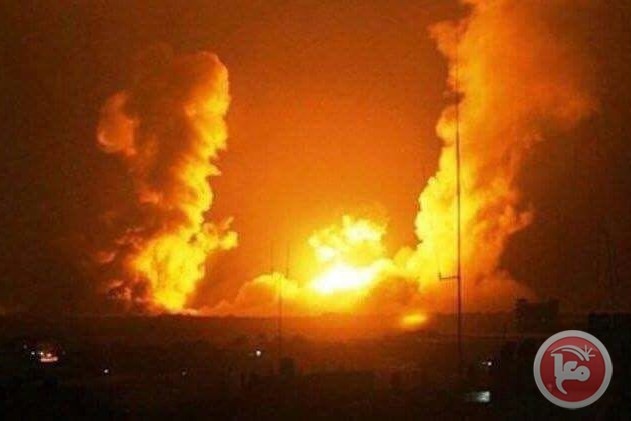 15 إصابة في قصف اسرائيلي على قطاع غزة