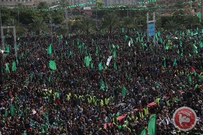 حماس في ذكرى انطلاقتها: لدينا من القوة ما يكسر معادلات الاحتلال