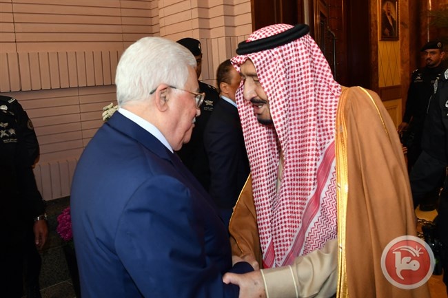 أدان إطلاق الصاروخ- الرئيس يجتمع مع العاهل السعودي
