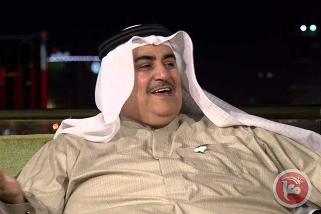 وزير خارجية البحرين يعتبر فلسطين &quot;قضية جانبية&quot;