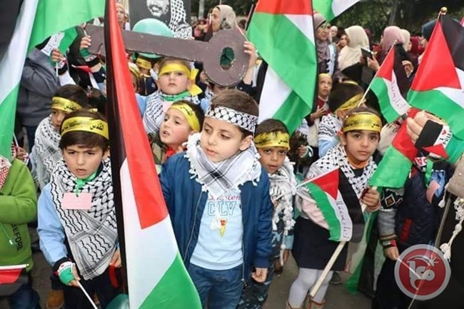 أطفال نابلس ينتصرون للقدس
