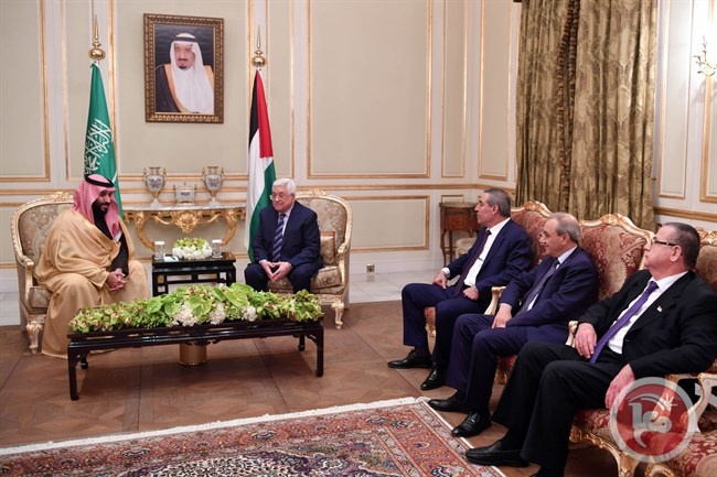الرئيس يعقد جلسة مباحثات مع ولي العهد السعودي