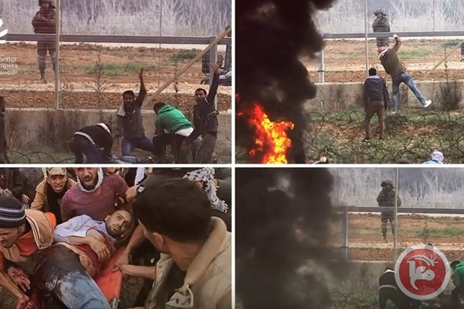 الأورومتوسطي يوثق قتل الاحتلال لشاب على حدود غزة بدم بارد