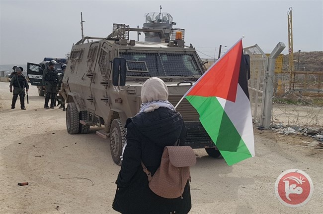 اعتقالات- مواجهات تضامنا مع غزة في القدس