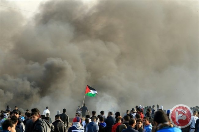 50 إصابة في مواجهات قطاع غزة منها 5 خطيرة