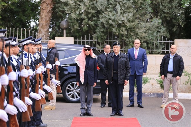 وزير الداخلية الاردني يزور فلسطين