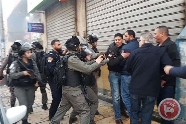 صور- قمع وضرب واعتقالات في القدس