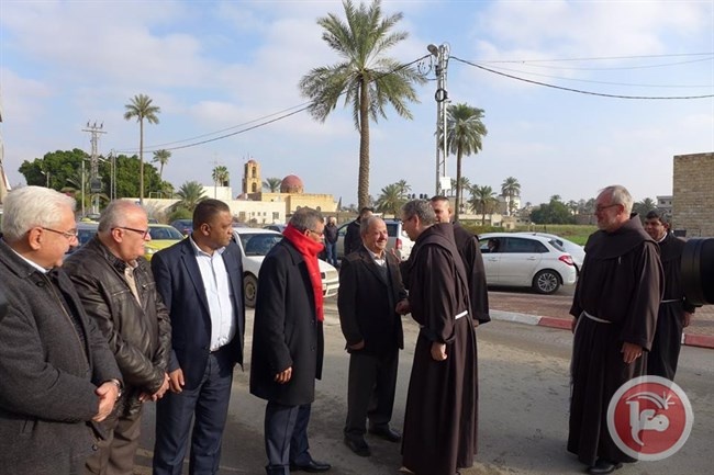 طائفة اللاتين تحتفل بعماد السيد المسيح على نهر الاردن