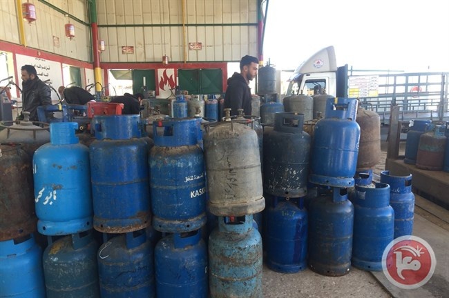 التحفظ على كميات الغاز في محطات غزة
