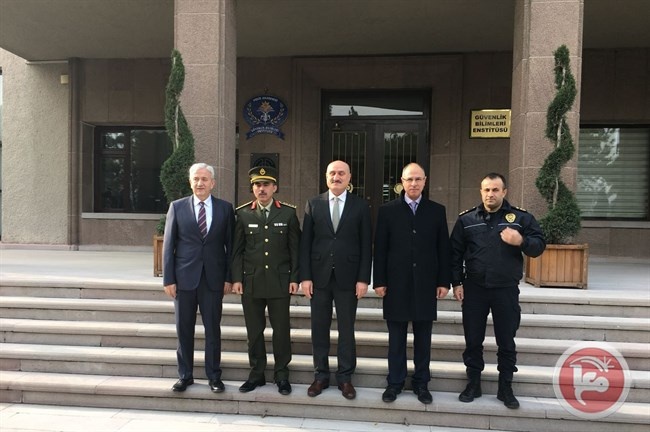 السفير مصطفى يبحث التعاون مع أكاديمية الشرطة التركية