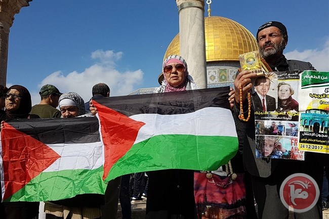 الافراج عن مسنة بشرط الابعاد عن الاقصى