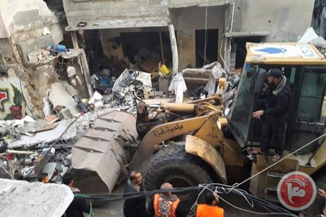 فيديو- 7 قتلى وأكثر من 30 جريحا بانفجار منزل في غزة