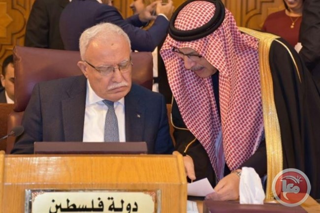 العرب يرفضون أية صفقة لا تنسجم مع المرجعيات الدولية