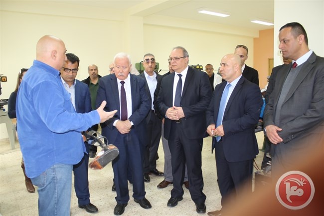 الشاعر يتفقد عدد من المؤسسات الاجتماعية في رام الله
