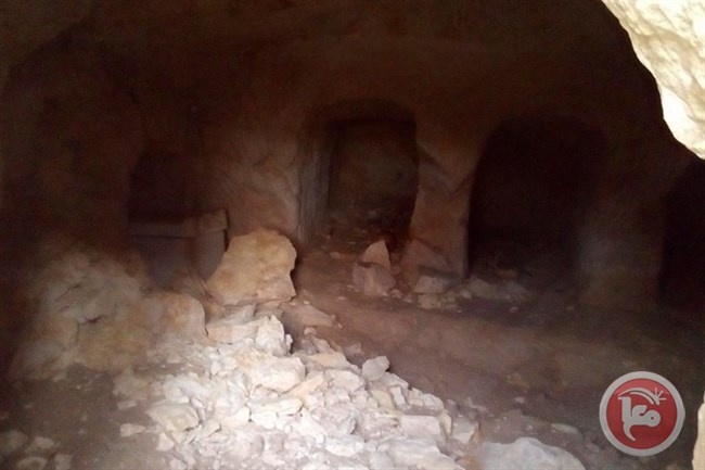 اكتشاف أثري غرب نابلس