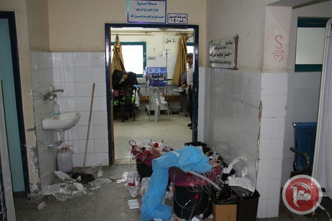 غزة- أزمة النظافة بالمشافي متواصلة وتأجيل 500 عملية