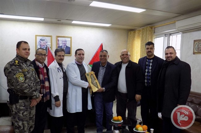 المخابرات تزور مستشفى رفيديا الحكومي