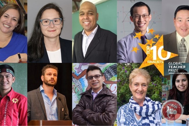الاعلان عن أفضل 10 مرشحين للحصول على جائزة المعلم العالمي 2018